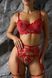 Комплект &ldquo;Red Desire&rdquo; &ndash; мистецтво спокуси ❤️&zwj;🔥 DO3324/1 фото 1
