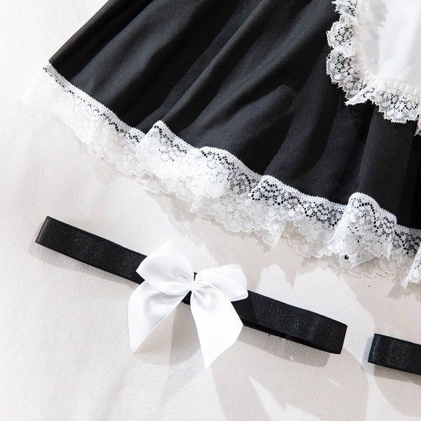 Костюм покоївки створений, щоб здивувати коханого 🖤 D108 фото